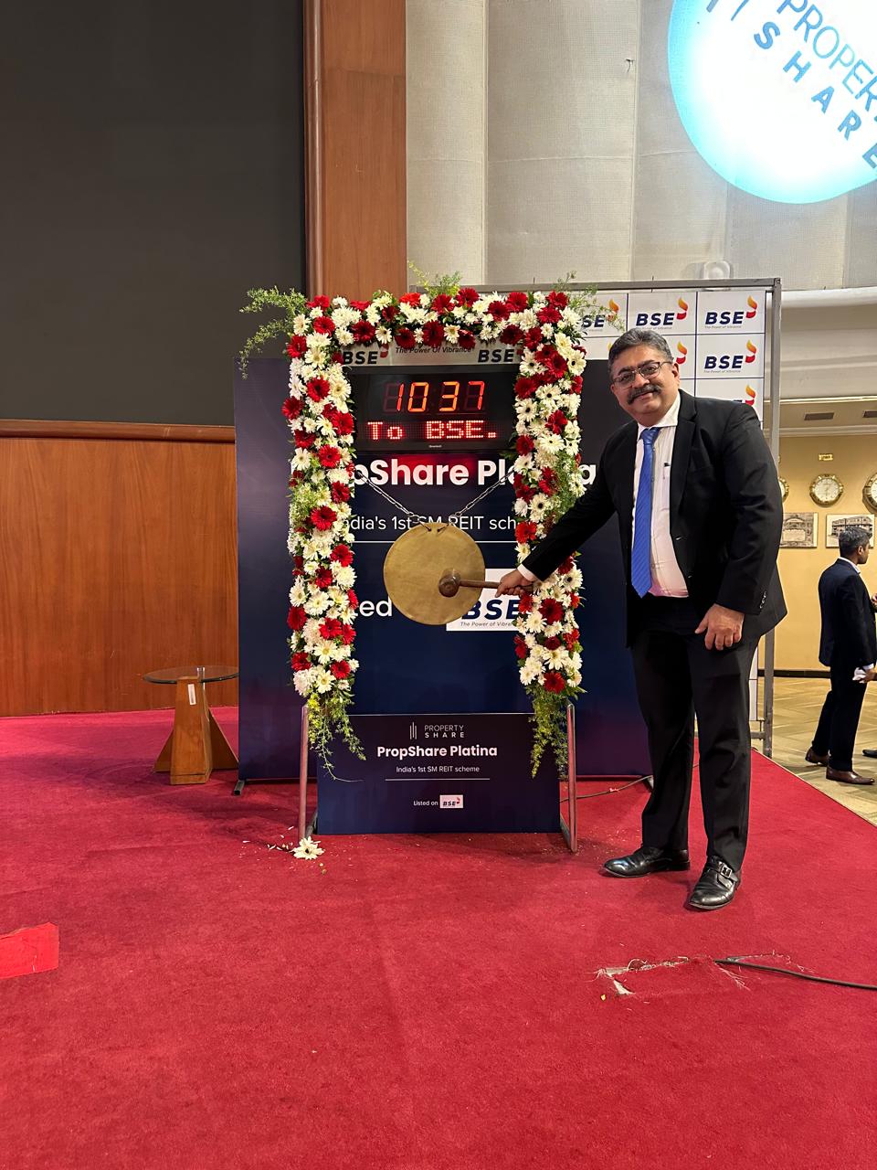 BSE Listing of Propshare Platina - 1st SM REIT listed in India