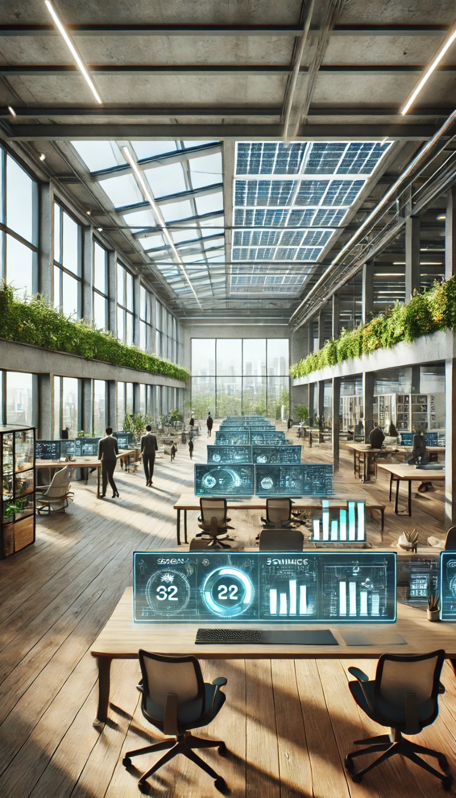 Sustainability Transition & Reporting for Managed Office Player